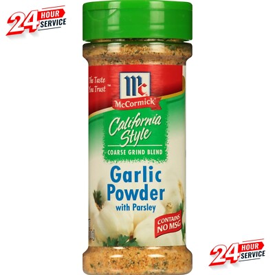 California Style Kosher Garlic Powder with Parsley Coarse Grind Blend