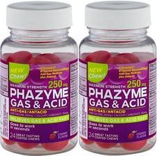 phazyme gas acid max strength 250mg cherry 24ct 301320005073a600