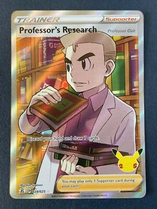 Professor's Research 024/025 Full Art Celebrations Pack Fresh Mint Pokemon New
