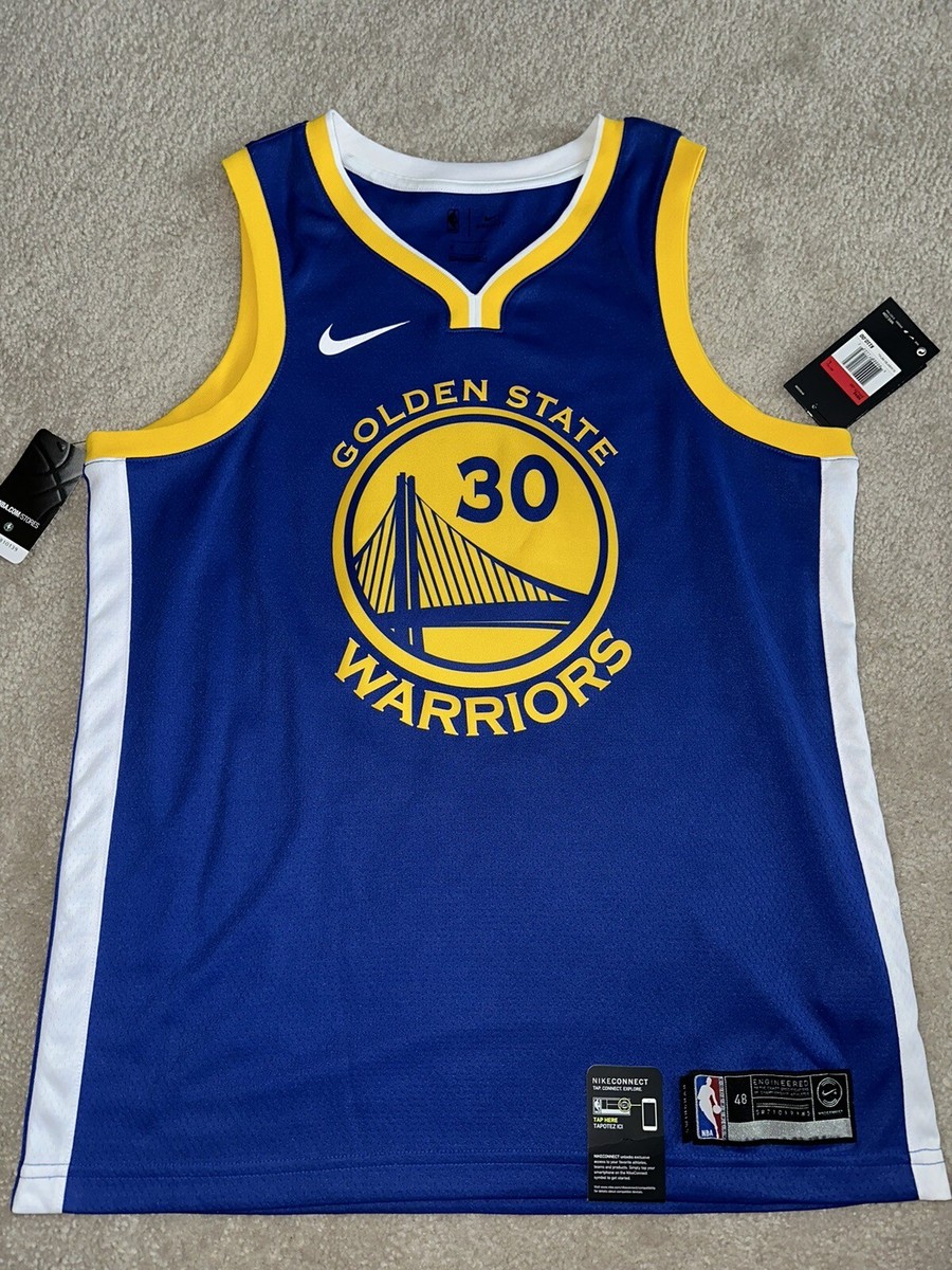 Stephen Curry Golden State Warriors NIKE NBA Jersey Swingman