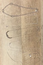 Silpada and Grace  Heart silver necklaces