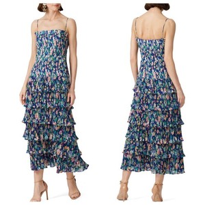 knee length dresses for ladies Neve Pleated Chiffon Dress main image 0