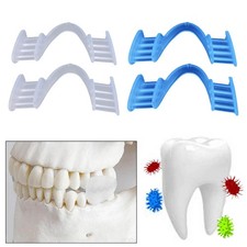 2 Pieces Night Mouth Guard Comfortable for Teeth Grinding Teeth Clenching