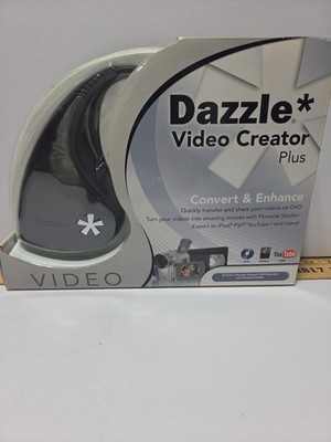 Dazzle Video Creator Plus Convert & Enhance Device Software Included-New In Box