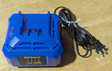 Kobalt Max Lithium Ion Battery Charger KCH 2401-03 24V SCRATCHED, WORKS