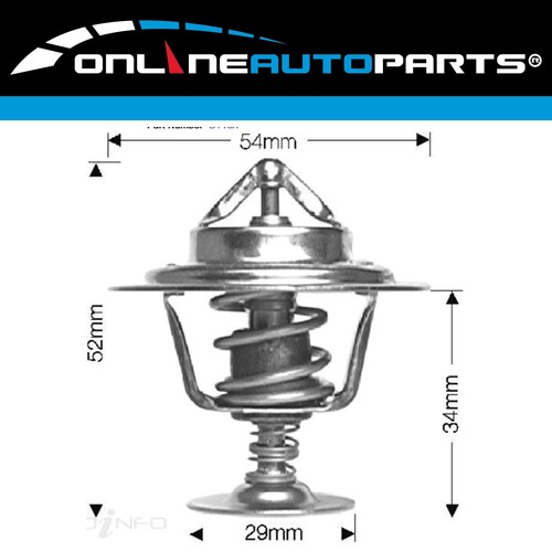 Dayco Thermostat for Nissan Elgrand ALE50 ALWE50 V6 3.3L VG33E 1997~2000 - Picture 2 of 2