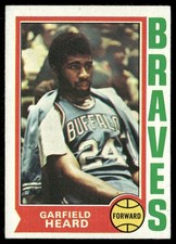 Garfield Heard 1974-75 Topps #44 Buffalo Braves VG+