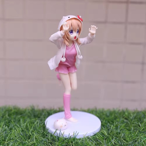 Anime Is The Order A Rabbit? Kawaii Hoto Kokoa 17.5cm Figure Pink - Picture 1 of 3