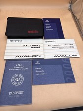 2006 Toyota Avalon Owner's Manual Warranty quick reference guide case