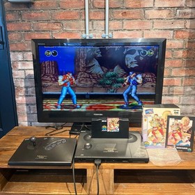 SNK Neo Geo AES Game Lot 3 Fatal Fury 2 Special Art of Fighting 2 CIB Tested JP