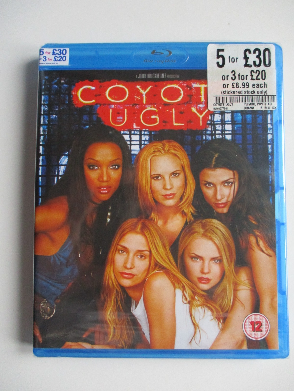 COYOTE UGLY - NEW & SEALED BLU RAY - PIPER PERABO, MARIA BELLO, JOHN GOODMAN