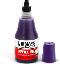 Self-Inking Refill - Purple - 25Cc 0.9Oz
