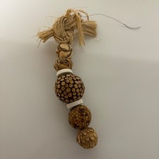 Rustic Natural Hanging Bird Toy Cockatiels Conures Budgies Small Medium Parrots