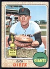 1968 Topps #104 Dick Dietz