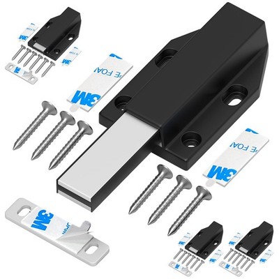 Magnetic Push Latch Without Nail Installation Heavy Duty Magnetic Touch Latch...