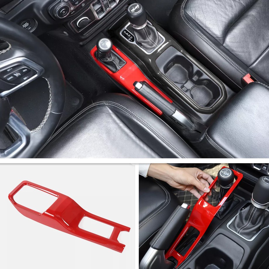 4WD Gear Shift Panel Trim for 2018-2025 Jeep Gladiator JT JL Accessories