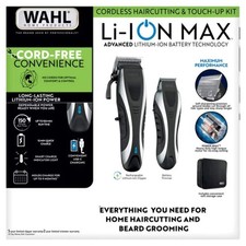 Wahl Li-ION MAX Cordless Haircutting Beard Grooming Kit