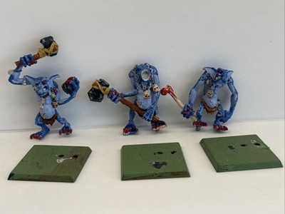 X3 Warhammer Fantasy Steintrolle Metall