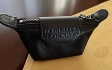 Original Longchamp Modele Depose Münzetui Rindsleder war Geschenk