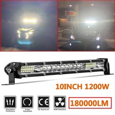 10inch Slim Led Light Bar Spot Flood Combo Offroad Driving Atv 4wd Suv Atv Rzr 10inch Slim Led Light Bar Spot Flood Combo Offroad Driving Atv 4wd Suv Atv Rzr