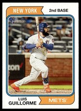 2023 Topps Heritage Luis Guillorme New York Mets #16