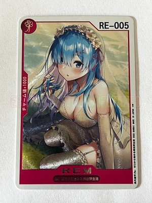 Rem Re:Zero - Goddess Story Holo Doujin ACG Sexy Waifu