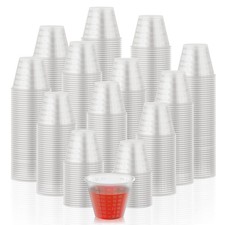 1000 Count 1 oz Disposable Medicine Cups, 1 oz Plastic Med Cups For Mixed Pil...