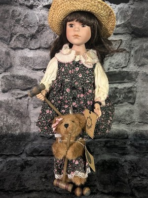 2001 Boyds Bear Yesterdays Child Laurel Hyacinth The Garden Party L/E Doll 4943