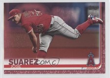 2019 Topps Update Mother's Day Pink 41/50 Jose Suarez #US14 0w2b