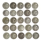 New ListingLot of 25 - Better Date Standing Liberty Quarters 90% Silver Coins
