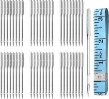 90 Pcs Sewing Machine Needles Universal Sizes 90/14 100/16 110/18 Heavy Duty