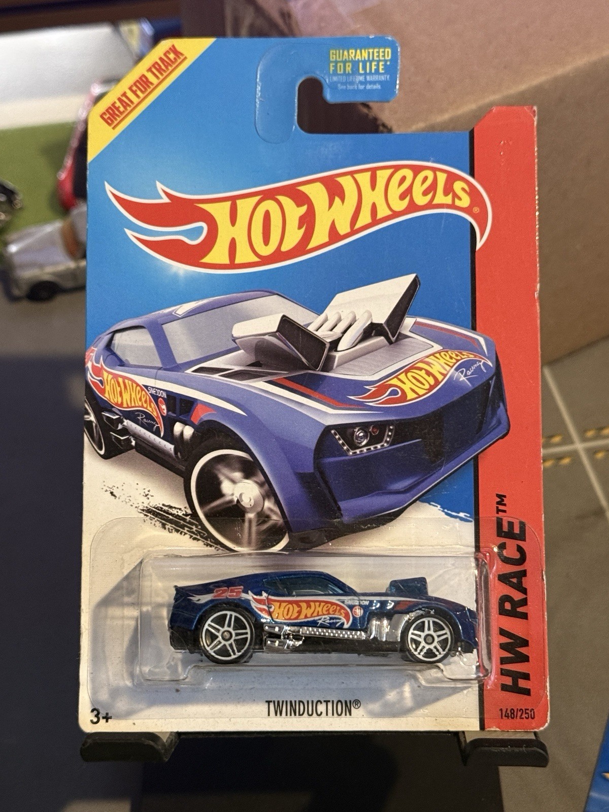 2014 Hot Wheels Treasure Hunt 🔥 #148 HW Race-HW Race Team TWINDUCTION