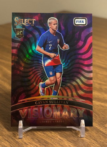 Cavan Sullivan #3 2024 Panini Select FIFA Visionary card