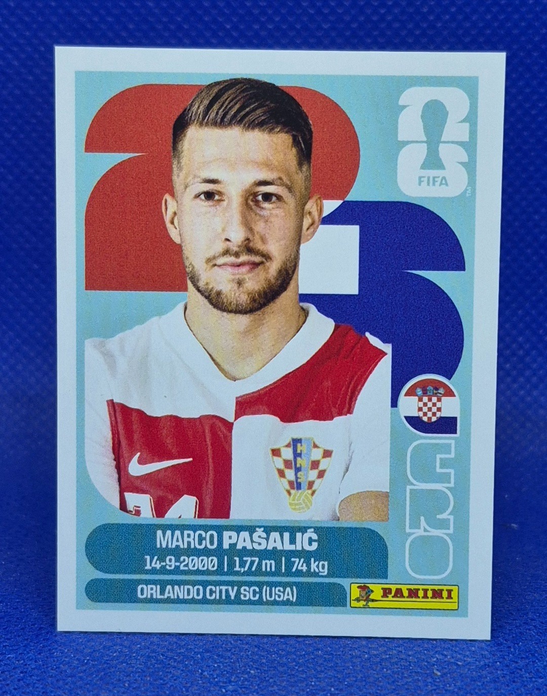 2026 Panini FIFA World Cup Sticker Marco Pasalic #CRO 17 - Croatia