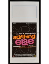 Poster ANYTHING ELSE Woody Allen Jason Biggs Stokard Channing B301