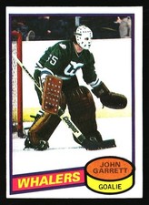 John Garrett 1980-81 Topps HOCKEY Card #77