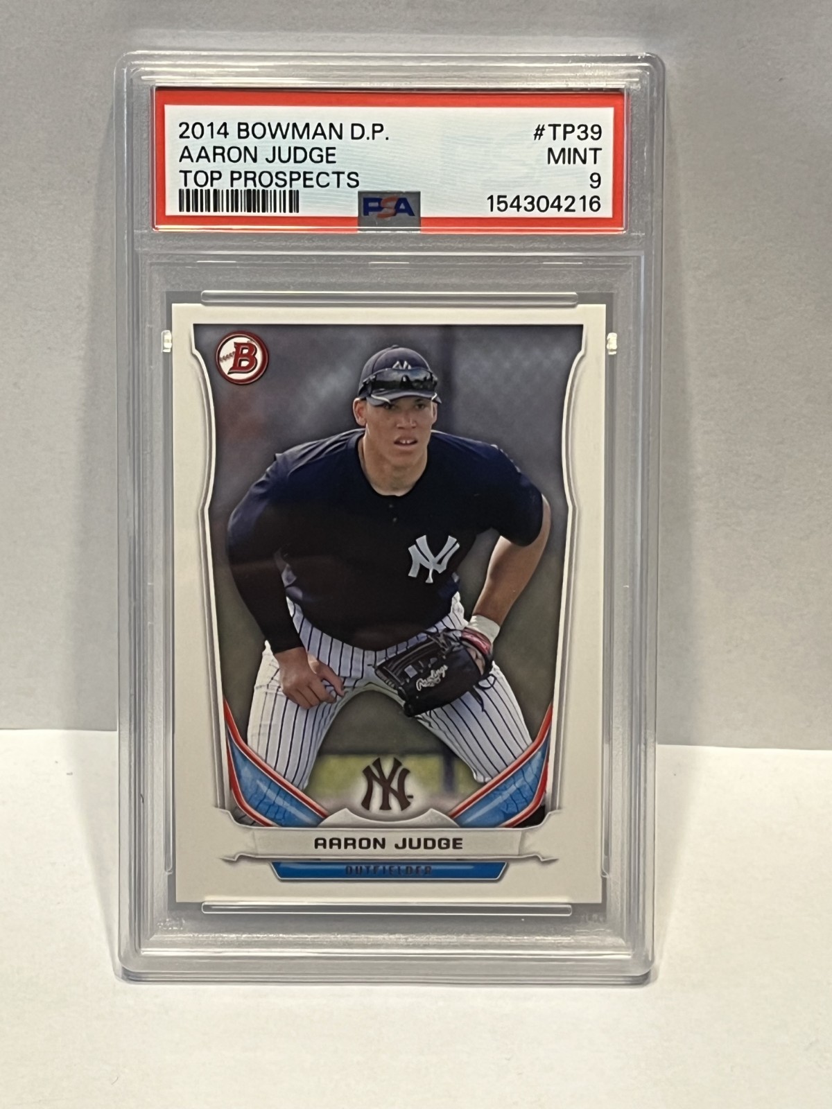Bowman Chrome Aaron Judge front