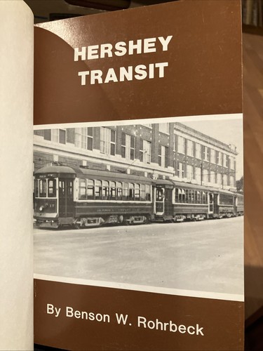 1980 Hershey Transit Pennsylvania Traction Trains Railways 1st Illust. 71pg - Foto 1 di 7