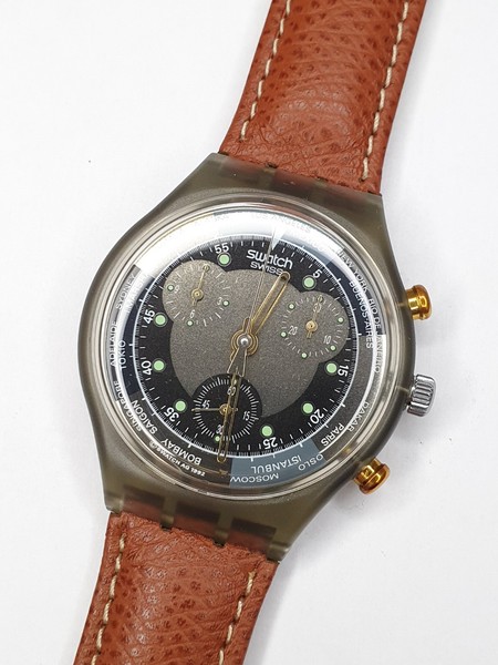 Swatch Chrono Jet Lag SCM102 - funziona - 37mm