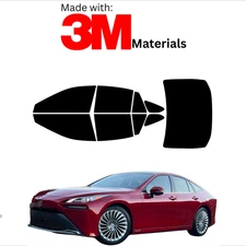 Precut Window Tint For Toyota Mirai Sedan 21-23 Stable Ceramic Made With 3M