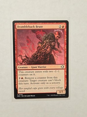 Brambleback Brute - Lorwyn Eclipsed - NM - Common - Creature 