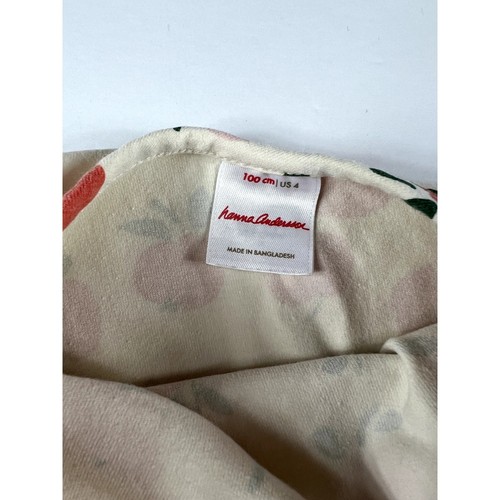 Hanna Andersson Apple Of My Eye Romper Jumpsuit Size 4 / 100 - Picture 7 of 8