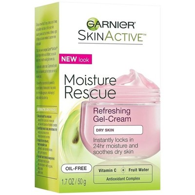 Garnier SkinActive Moisture Rescue Gesichtsfeuchtigkeitscreme, für trockene H...