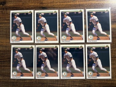 1990 Upper Deck - Jose Canseco #66 (Lot of 8)