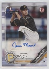 2019 Bowman Prospect Auto James Marvel #PA-JM Auto yf0