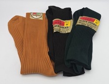Vtg 60s Kmart Orlon Nylon Super Value Crew Lot of 3