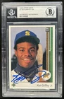 1989 Upper Deck Ken Griffey Jr. Auto Autograph Rookie RC #1 Mariners BGS AUTH