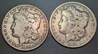 1891-O & 1901-O Morgan Silver Dollars $1 Cleaned Old Glory C&C Weekly 1c Auction