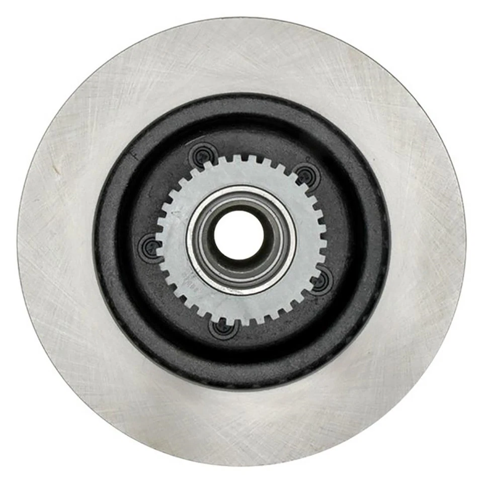 Rotor de freno delantero y buje y pastillas de freno metálicas para Cadillac Brougham 1991-1992 Foto 4 de 4