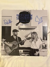 Drew Holcomb Kitchen Covers Volume Three Blue Vinyl (2020), Signed Autographed